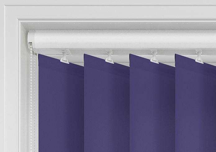 Roma, Indigo - Vertical Blind - Image 12